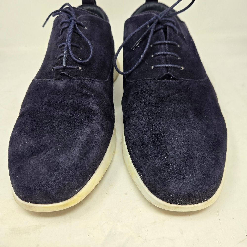 WOLF AND SHEPHERD Crossover Longwing Shoes Sneakers‎ Navy Blue Men’s Size 13 - Picture 3 of 10